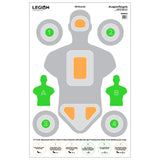 Legion Cross Target Stand Bundle (2 Stands and 100x 48-RNDS Paper Targets)