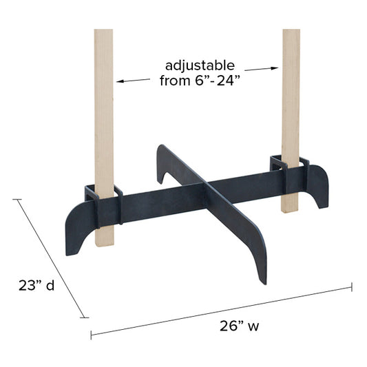 Legion Cross Target Stand Bundle (2 Stands, 25x DOT-12, 25x B27E-BLU, 25x B27-BLK, and 25x IPSC Paper Targets)