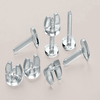 Quick-Snap Tool-less T-Backer Hanger Clip (50 Pack)
