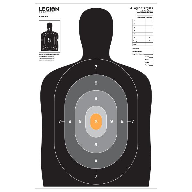 Paper Target Variety Packs (100 per pack) – Legion Targets