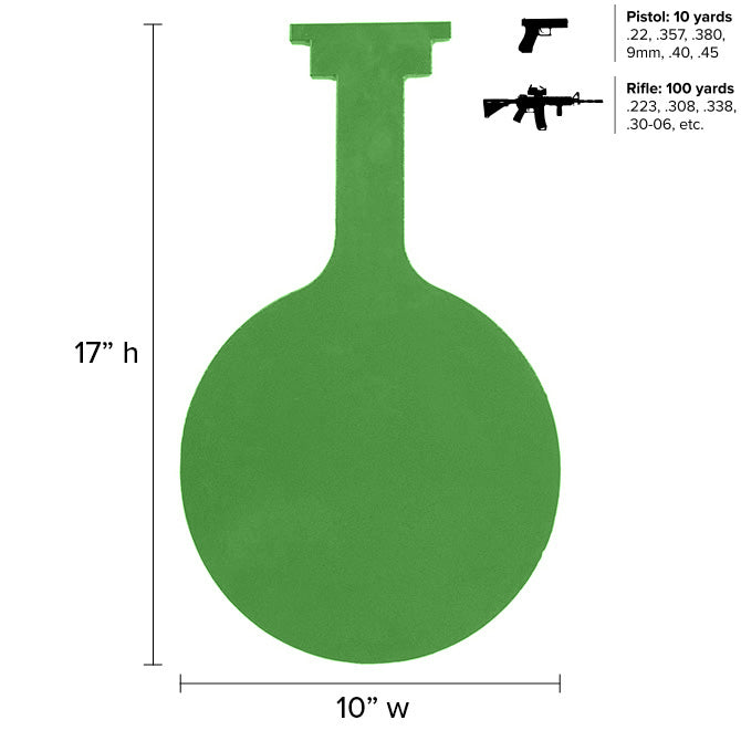 10" Legion Gong 3/8" AR500