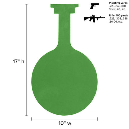 10" Legion Gong 3/8" AR500