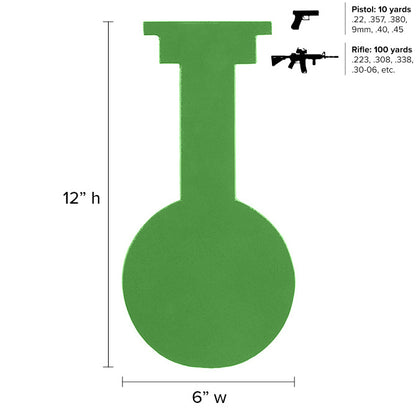 6" Legion Zone Head Plate 3/8" AR500